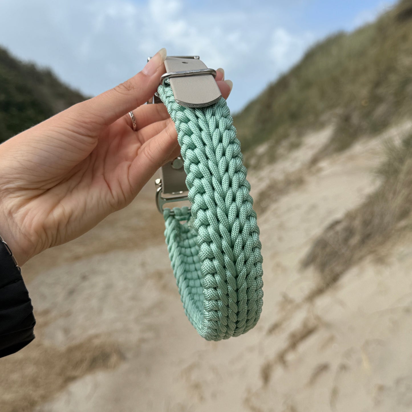 Paracord Halsband Luma Sage