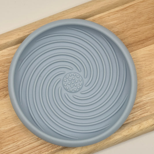 Spring Schleckmatte Baby Blau