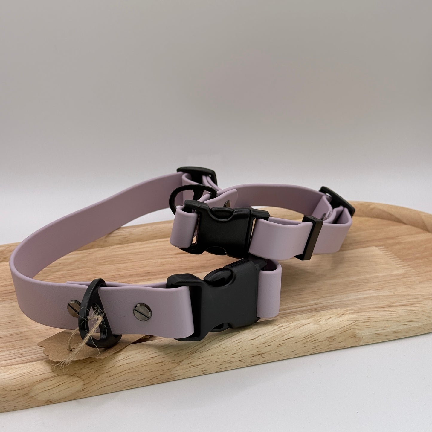 Biothane Halsband Helllila