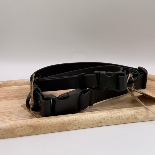 Biothane Halsband Schwarz