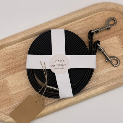 Schleppleine Schwarz 5m / 16mm mit Umhängesystem